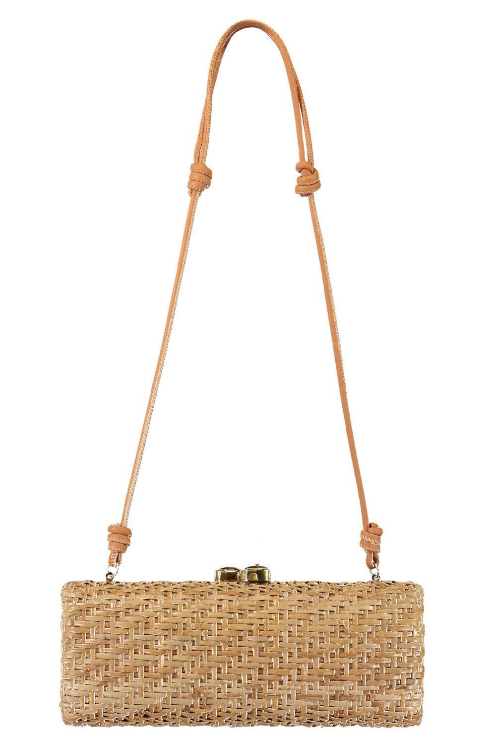 The Nantucket Clutch-BROWN-O/S-HANDBAGCLUTCHES-POOLSIDE