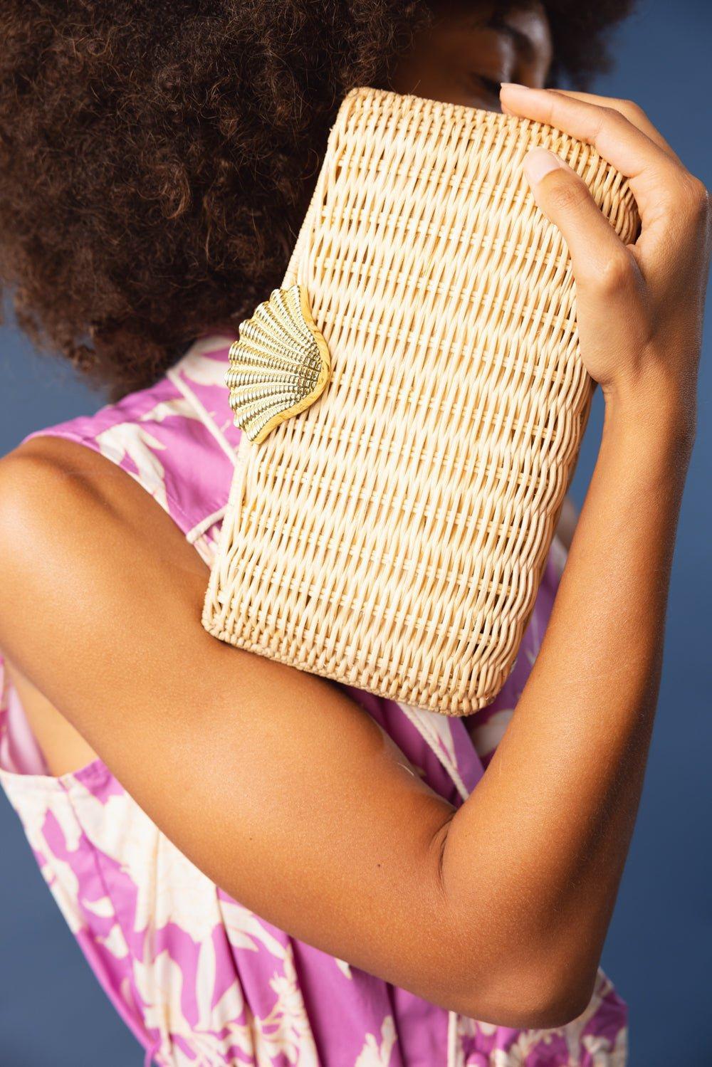 POOLSIDE-The Classica Clutch-NATURAL