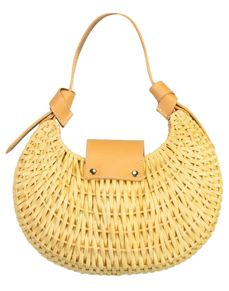 POOLSIDE-Small Wicker Hobo-NATURAL