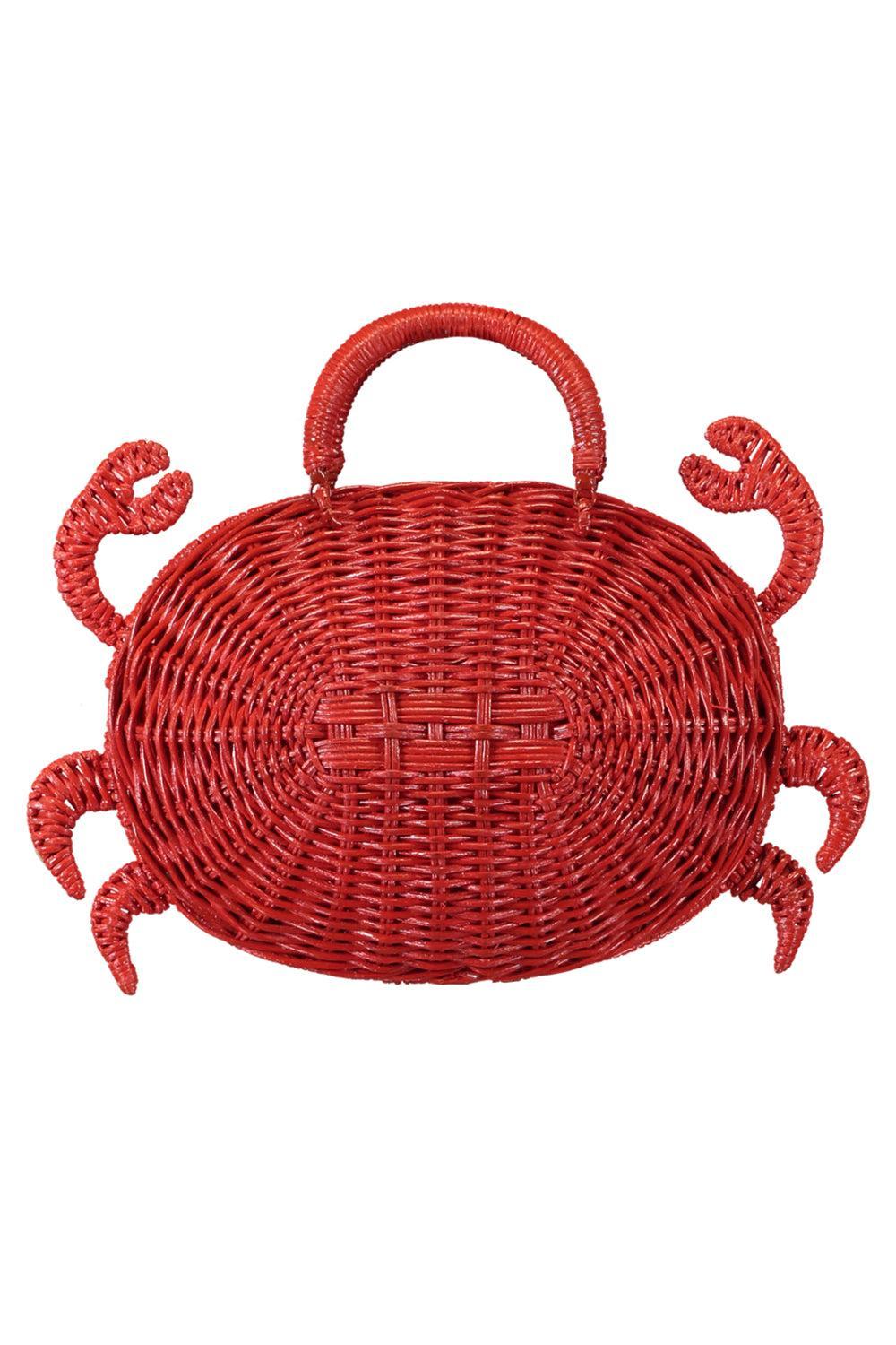 The July Crab Bag-RED-O/S-HANDBAGTOP HANDLE-POOLSIDE