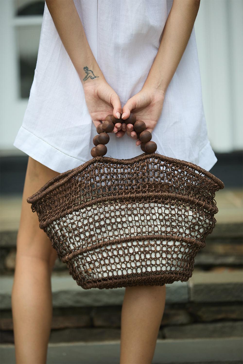 The Comporta Tote Bag-BROWN-HANDBAGTOTES-POOLSIDE