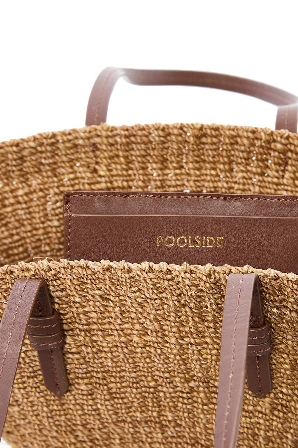 The East West Mini Tote Bag-BROWN-HANDBAGTOTES-POOLSIDE