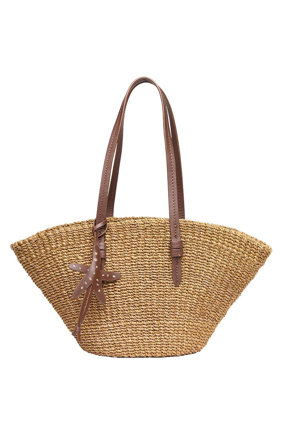 The East West Mini Tote Bag-BROWN-HANDBAGTOTES-POOLSIDE