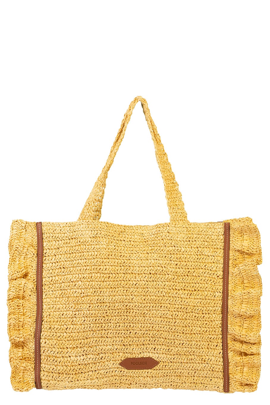 POOLSIDE-Il Sogno Beach Tote-NATURAL