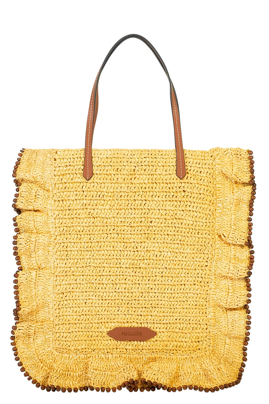 POOLSIDE-Il Songo North South Tote-NATURAL