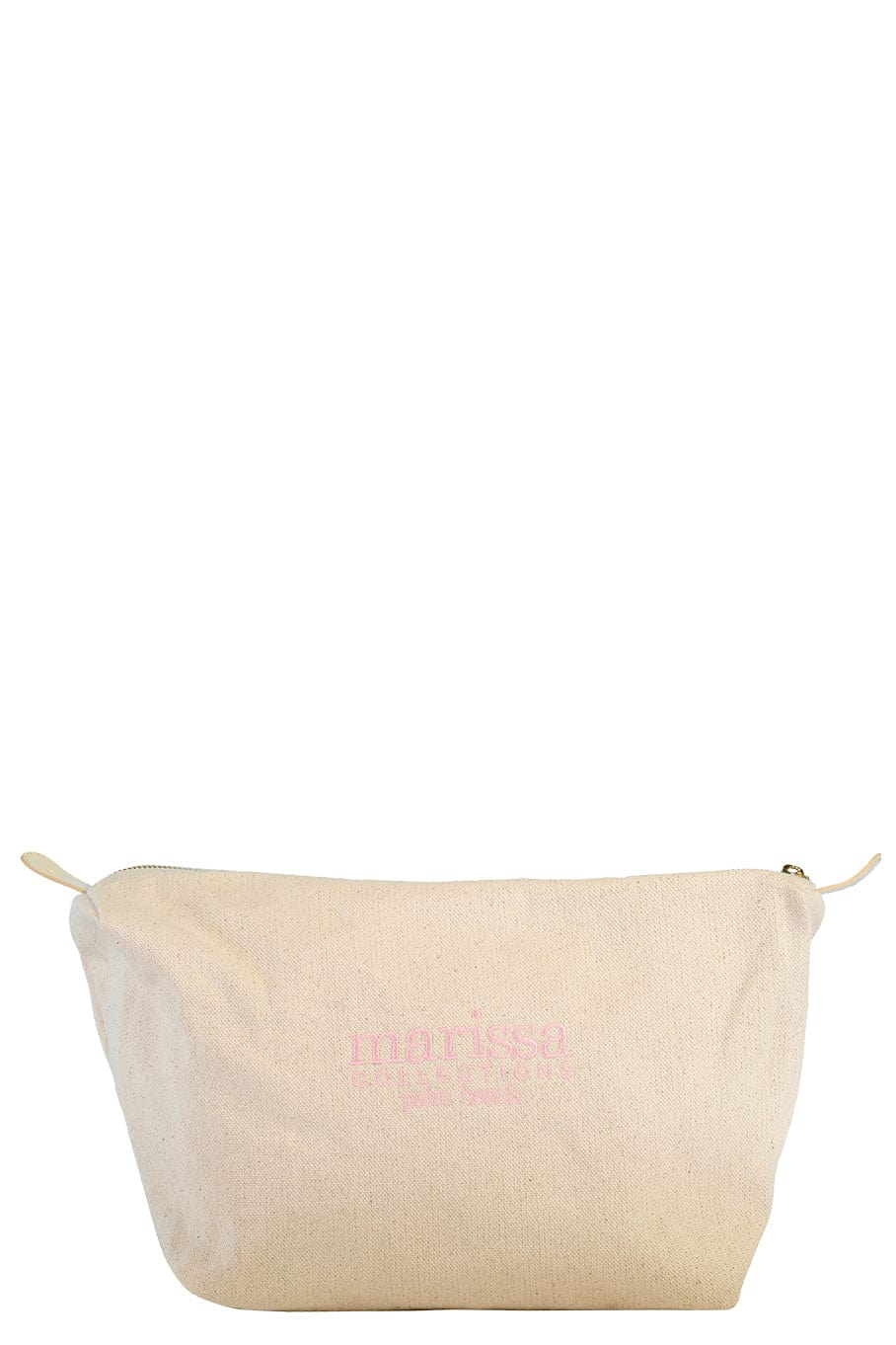 POOLSIDE-Classic Beach Side Tote - Palm Beach-TAN