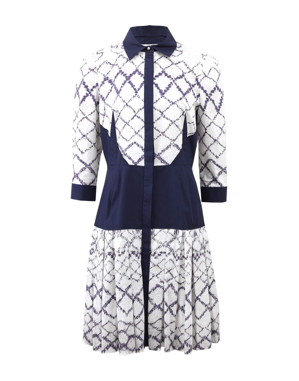 PRABAL GURUNG-Exposed Seam Shirt Dress-