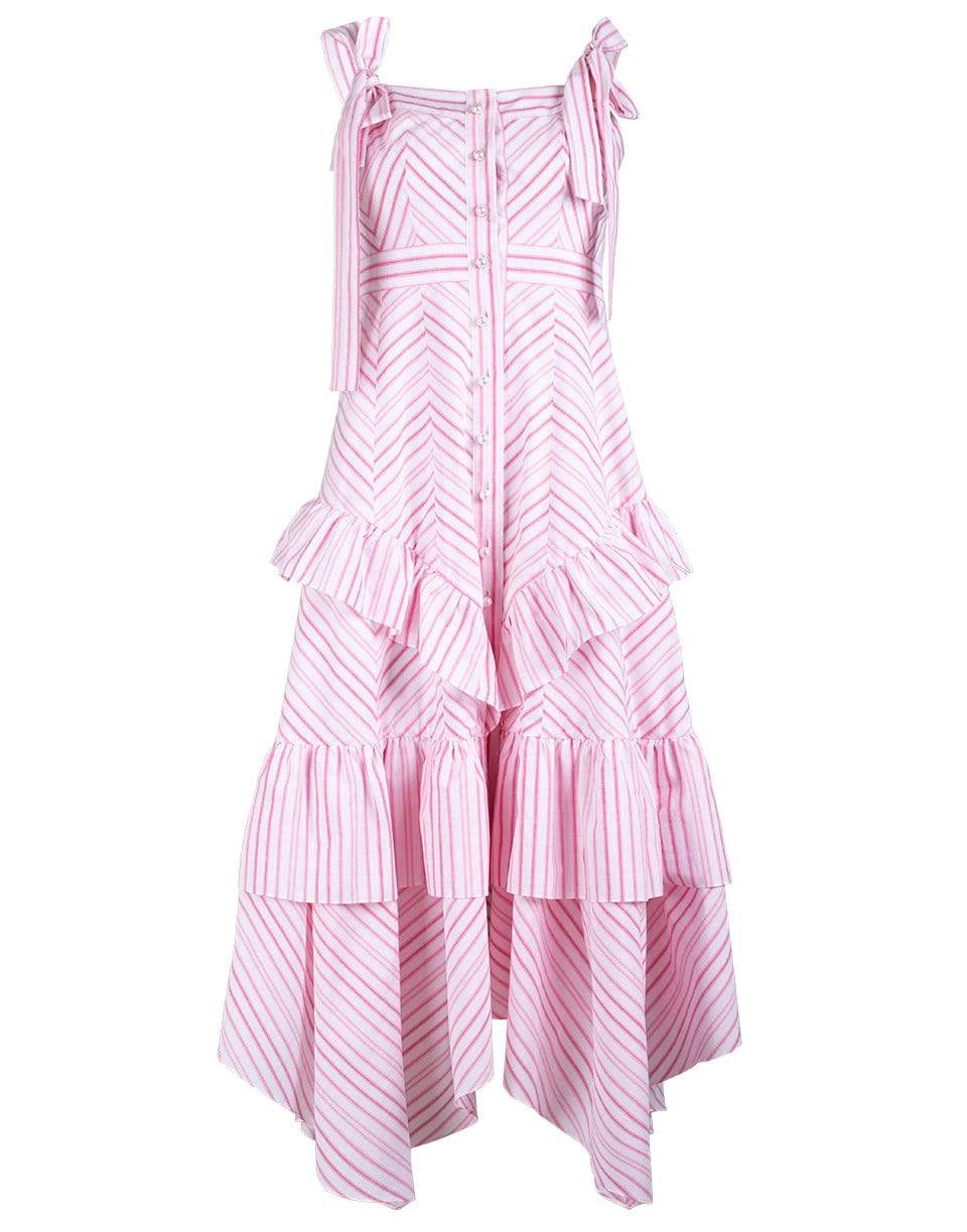 PRABAL GURUNG-Ruffle Sundress-