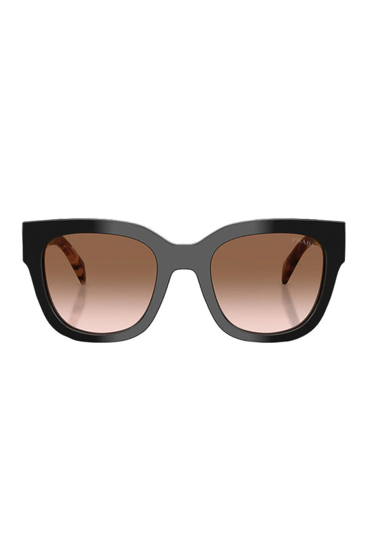 Round Sunglasses-BLACK-ACCESSORIESUNGLASSES-PRADA