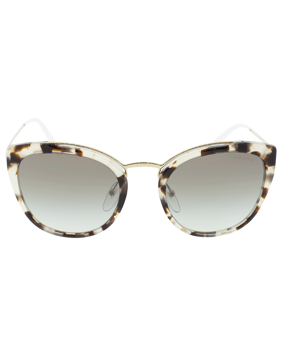 PRADA-Conceptual Spotted Sunglasses-BRN/PNK