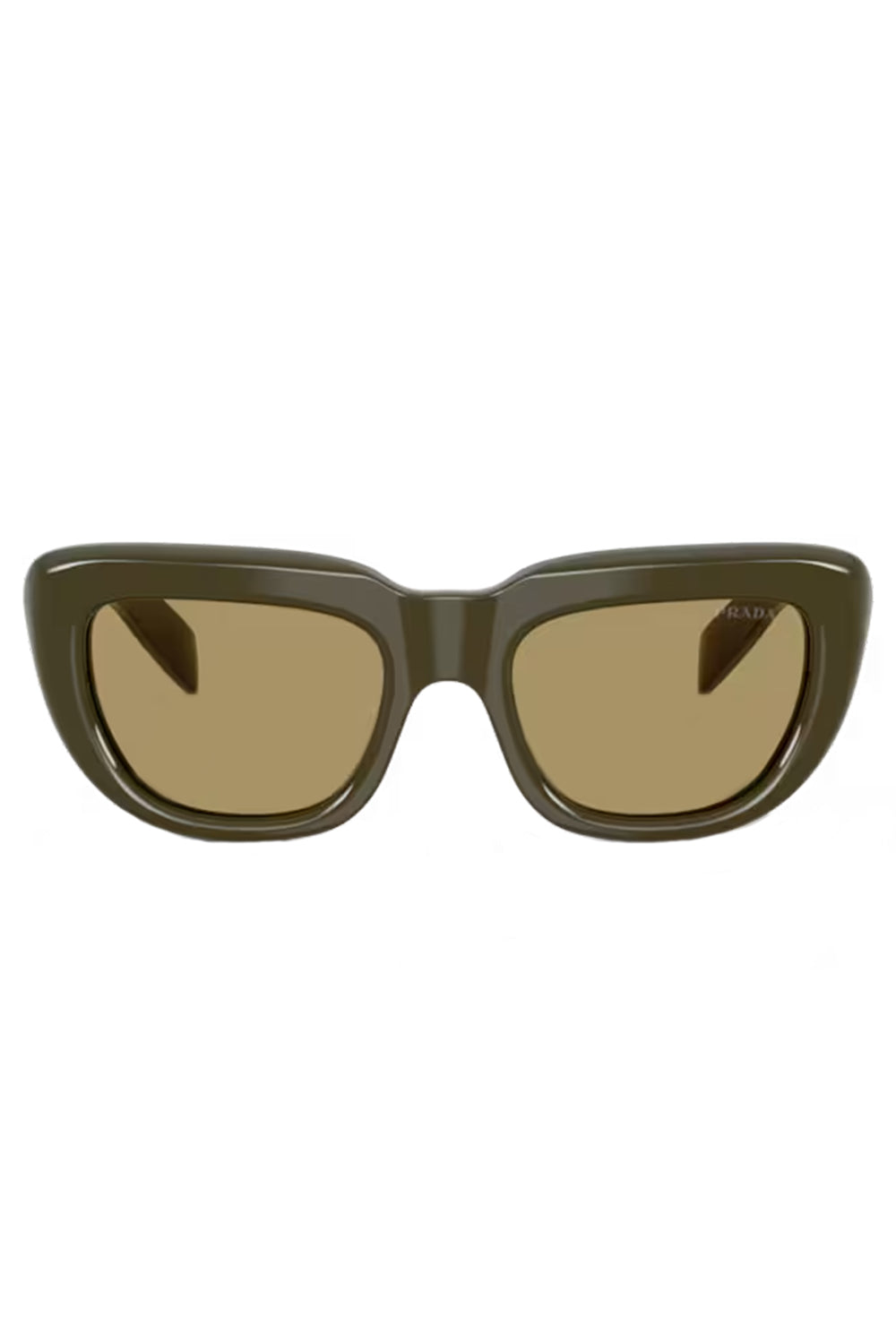 Square Cat Eye Sunglasses - Laurel Green Olive