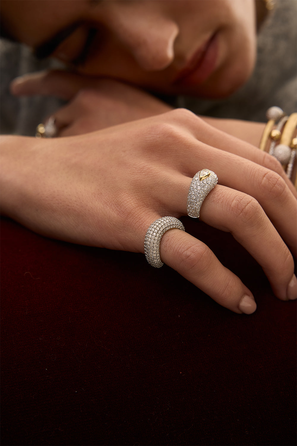 Diamond Pave Prestige Ring