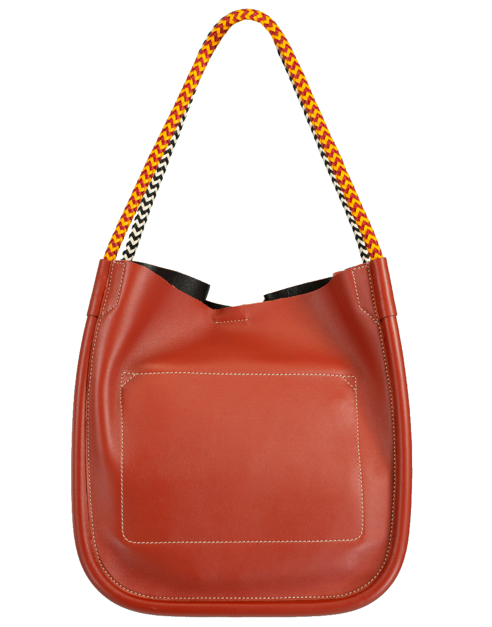 PROENZA SCHOULER-Lux Rope Handle L Tote-RUST
