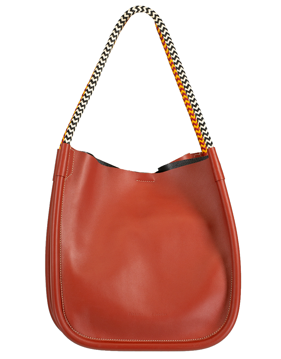 PROENZA SCHOULER-Lux Rope Handle L Tote-RUST
