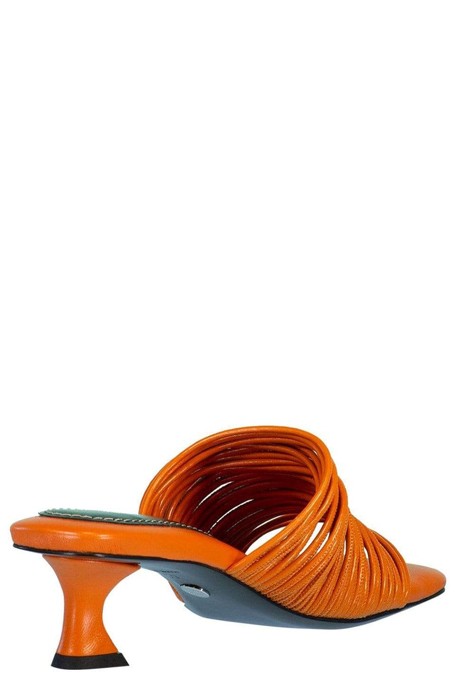 PROENZA SCHOULER-Square Rolo Sandal - Orange-
