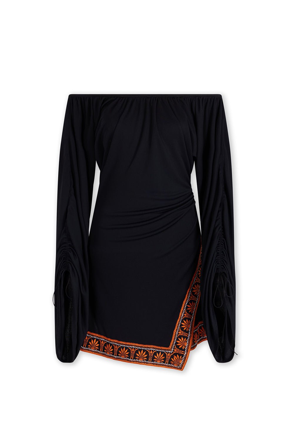 RABANNE-Drape Mini Dress-