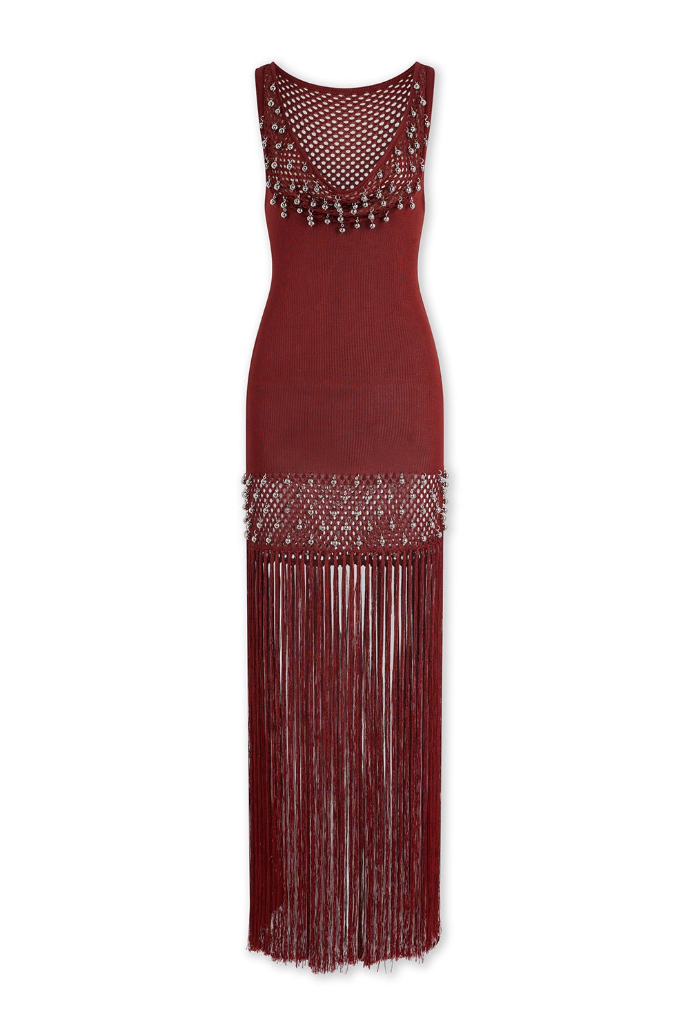 RABANNE-Fringe Dress-
