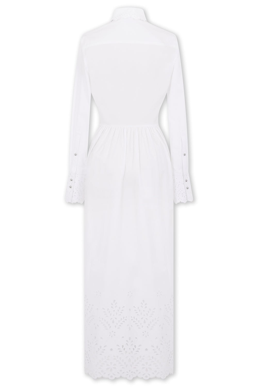 RABANNE-Button Front Midi Dress-