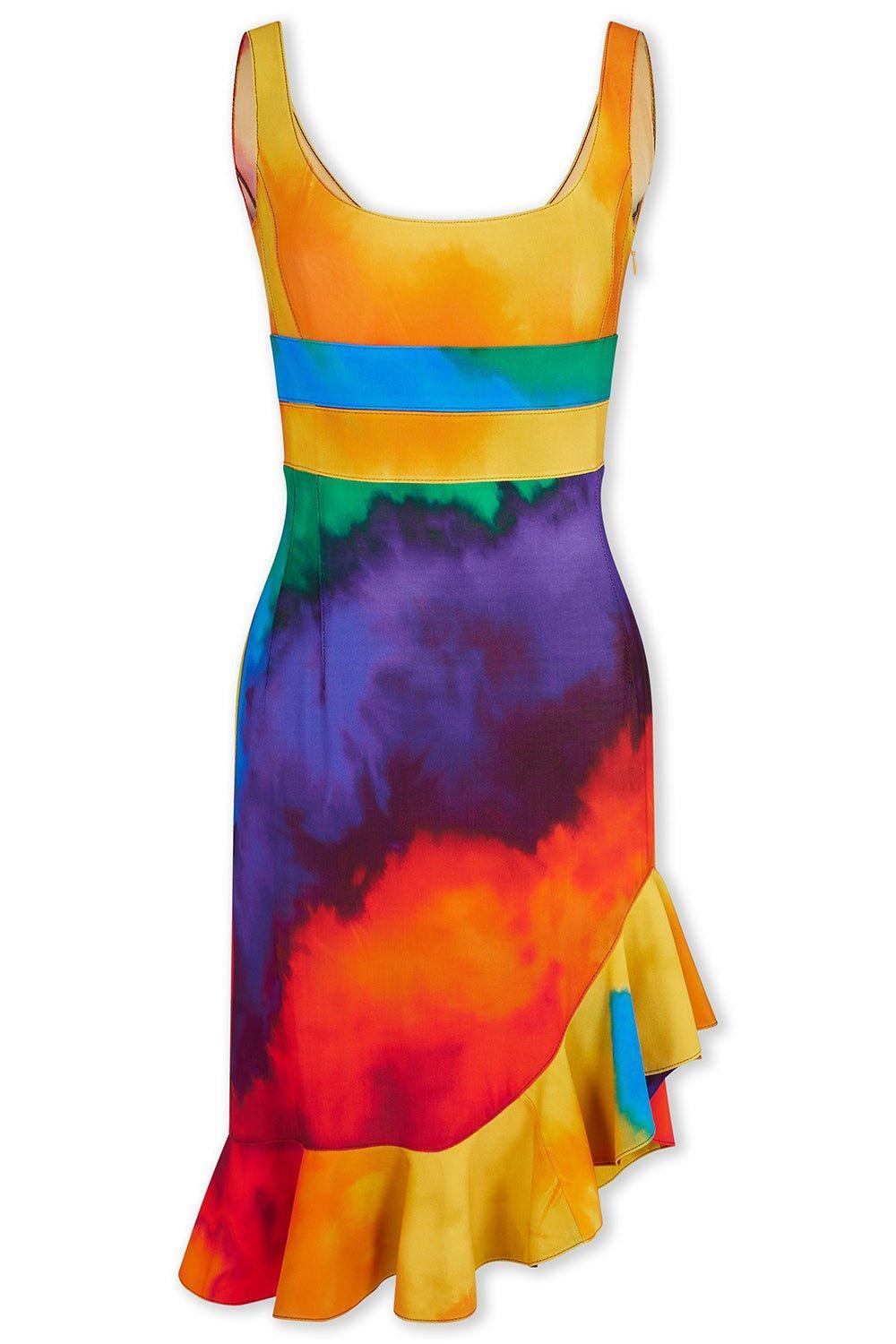 RABANNE-Sleeveless Mini Dress-