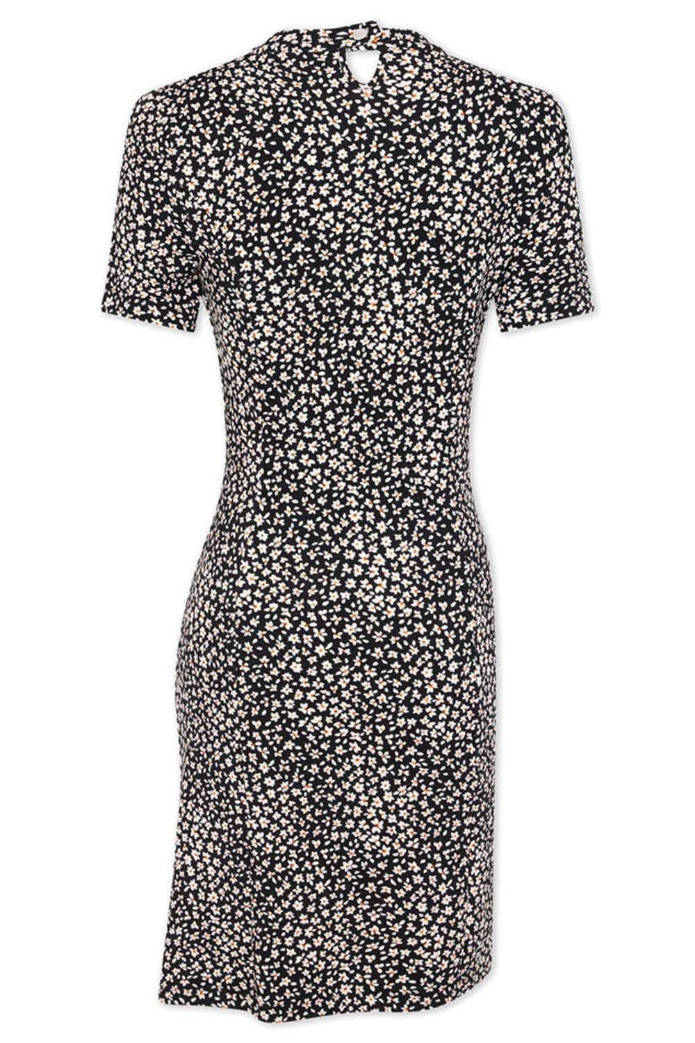 RABANNE-Ruched Mini Dress-