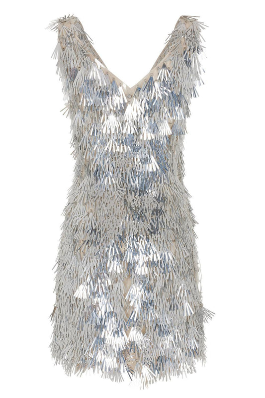 Mini Assembly Dress-TRNSPRNT-36-CLOTHINGDRESSCOCKTAIL-RABANNE