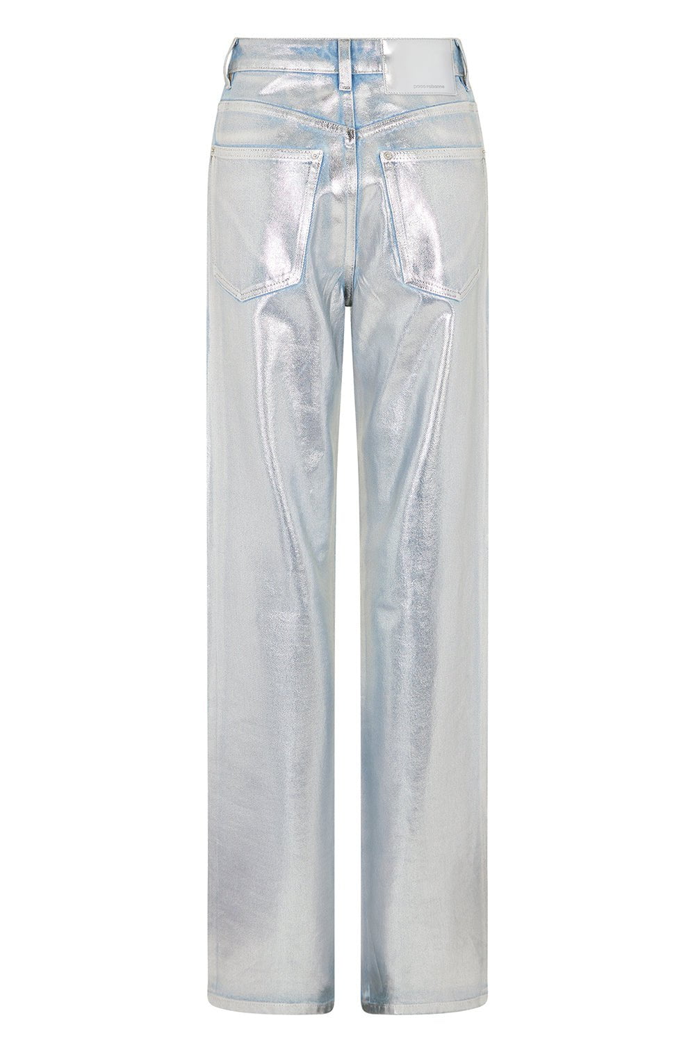 RABANNE-Metallic Jeans-