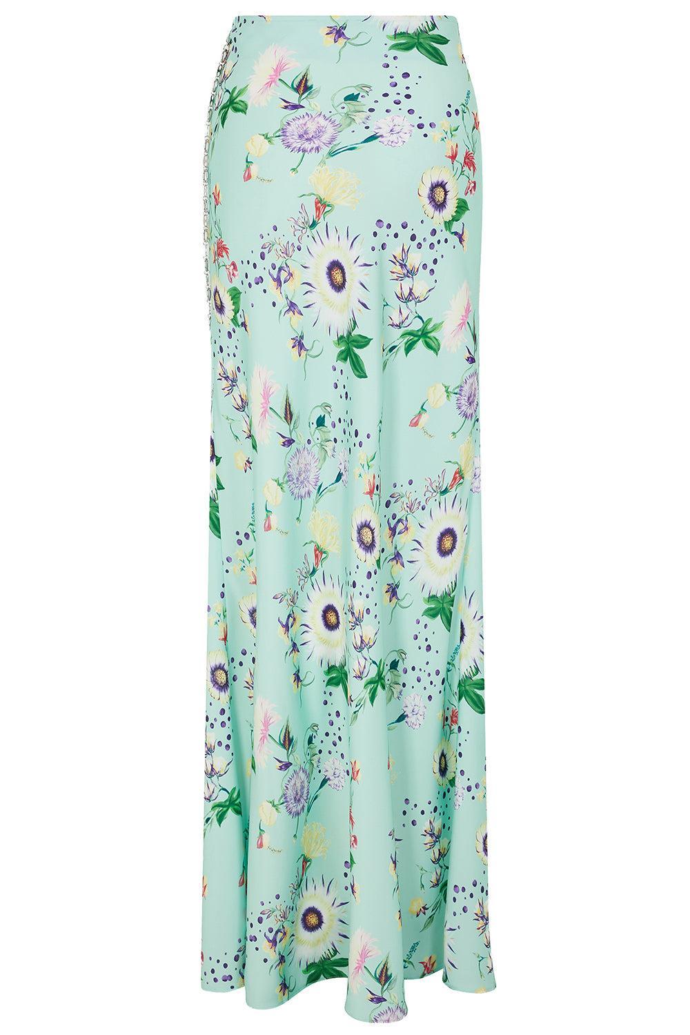 Satin Maxi Skirt-GRNPRORG-36-CLOTHINGSKIRTMAXI-RABANNE