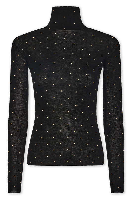 Second Skin Turtle-Neck Top-BLACK-S-CLOTHINGTOPKNITS-RABANNE