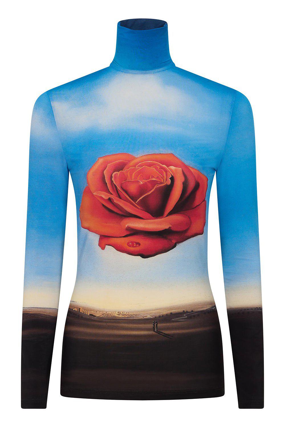 RABANNE-Haute Top - Rose Meditative-
