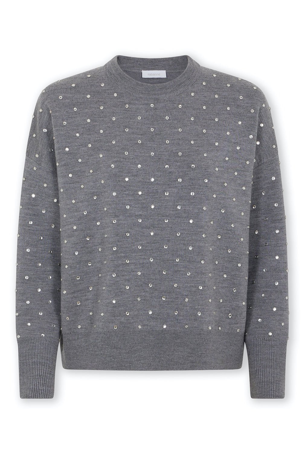 RABANNE-Crystal Embellished Sweater-