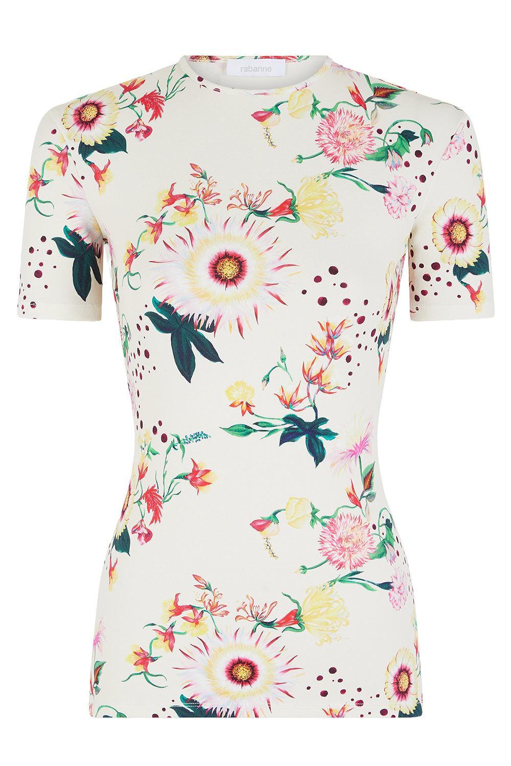 Short Sleeve Floral Top