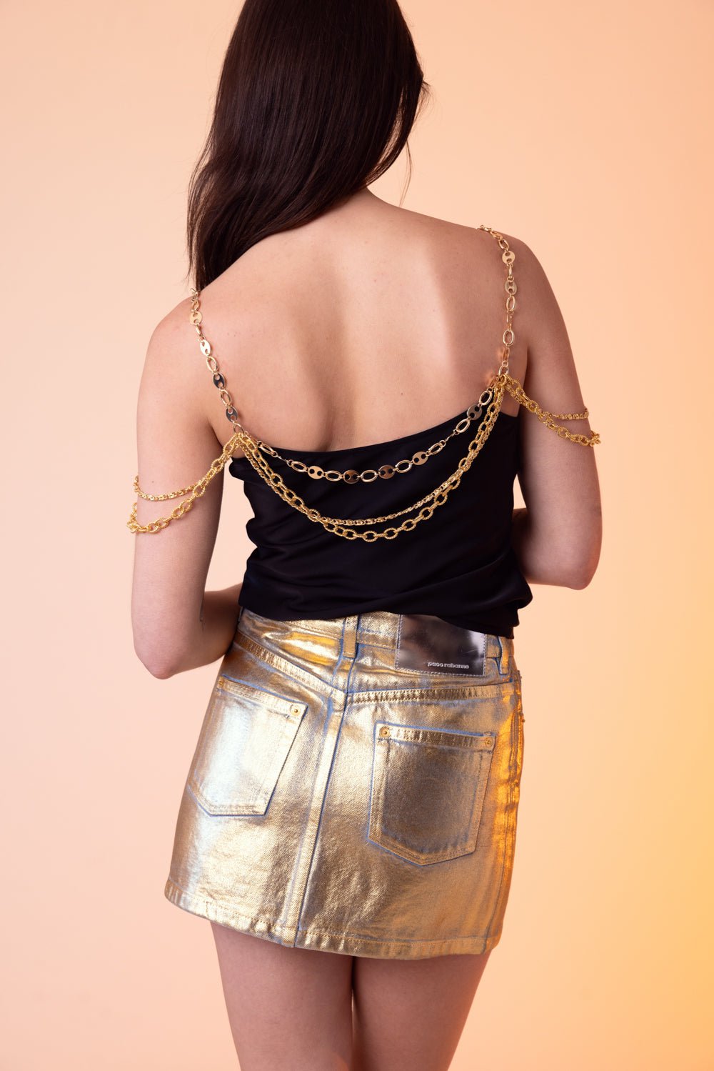 RABANNE-Chain Detail Cami-