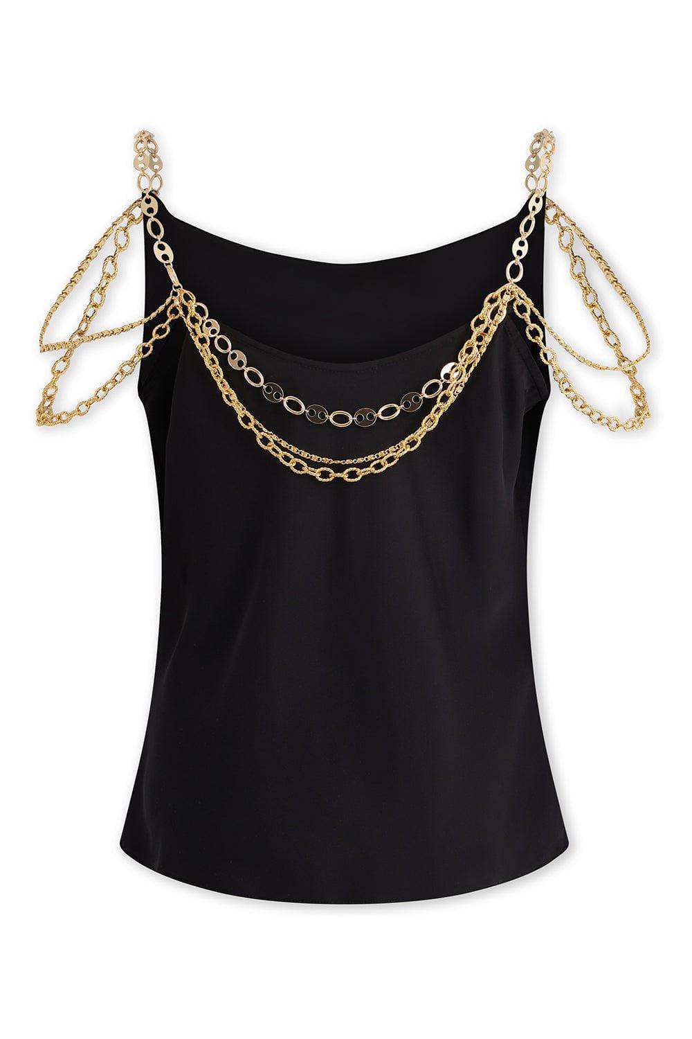 RABANNE-Chain Detail Cami-