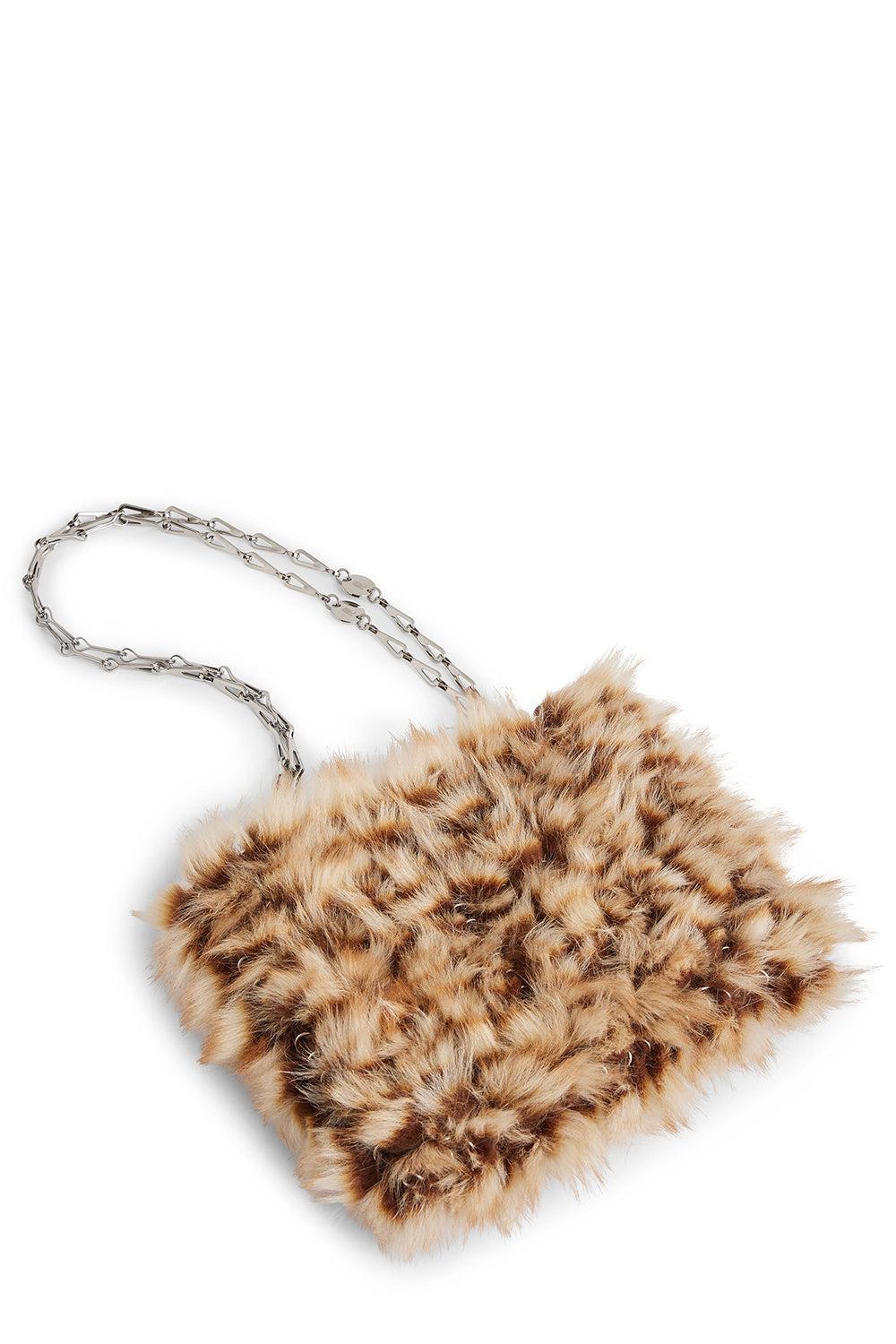 Fur Shoulder Bag-NATURAL-HANDBAGSHOULDER-RABANNE
