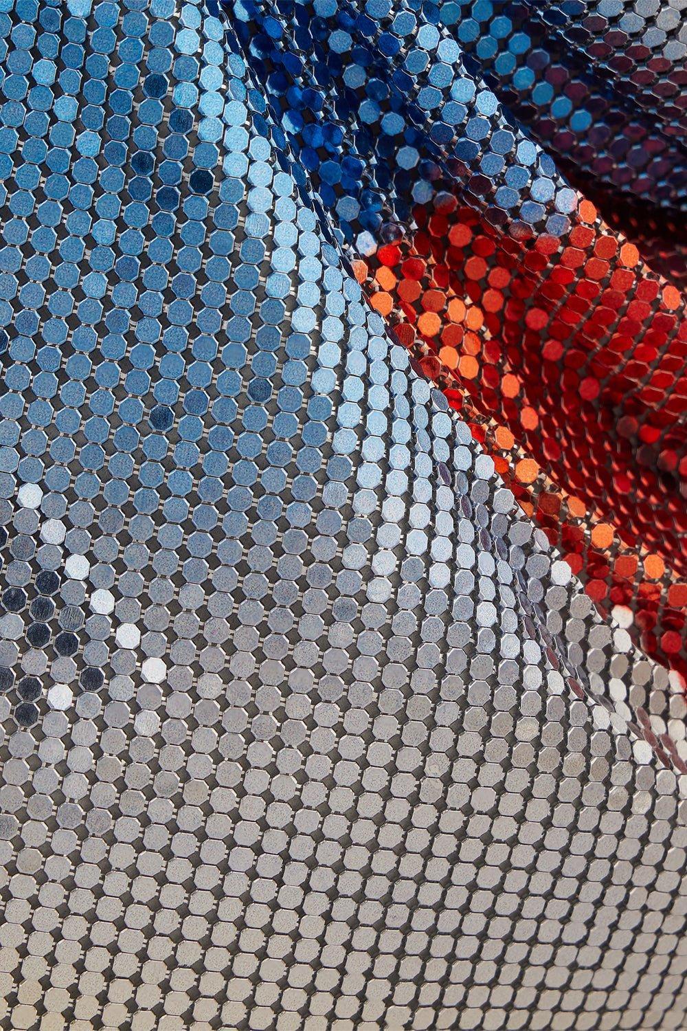 RABANNE-Pixel Tube Bag - Rose Meditative-ROSEMEDT