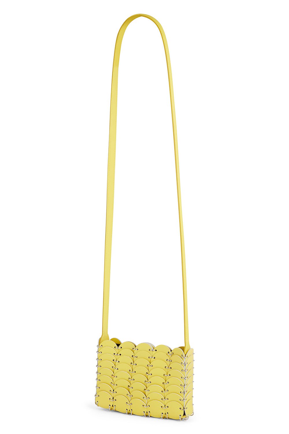 RABANNE-Pacoio Mini Cabas Tote-YELLOW