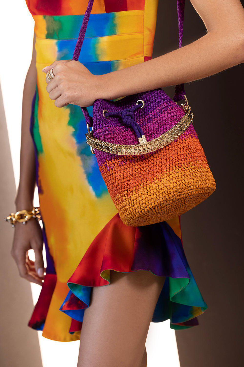 RABANNE-Arty Bucket Bag-PLSTCART