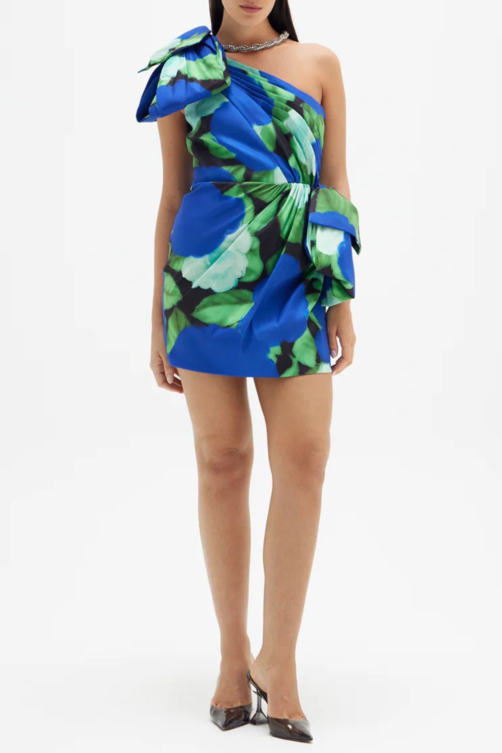 RACHEL GILBERT-Fauve Mini Dress-