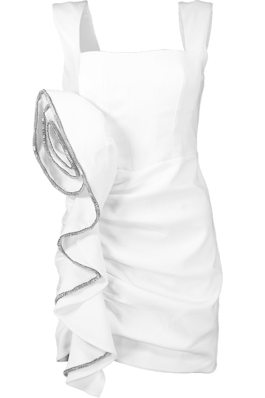 RACHEL GILBERT-Santiago Rosette Mini Dress - Ivory-