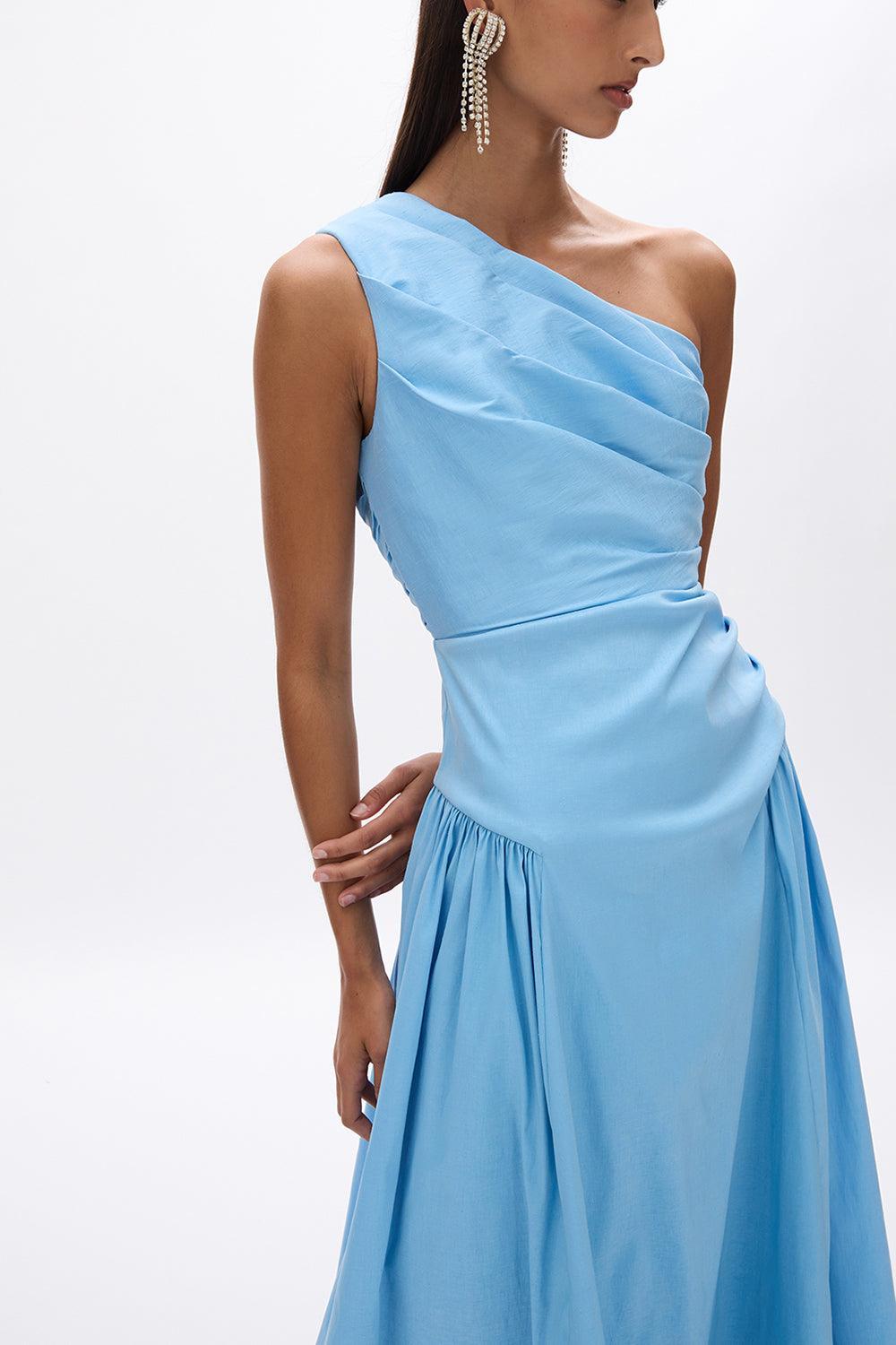 Banksia Dress-BLUE-2-CLOTHINGDRESSEVENING-RACHEL GILBERT