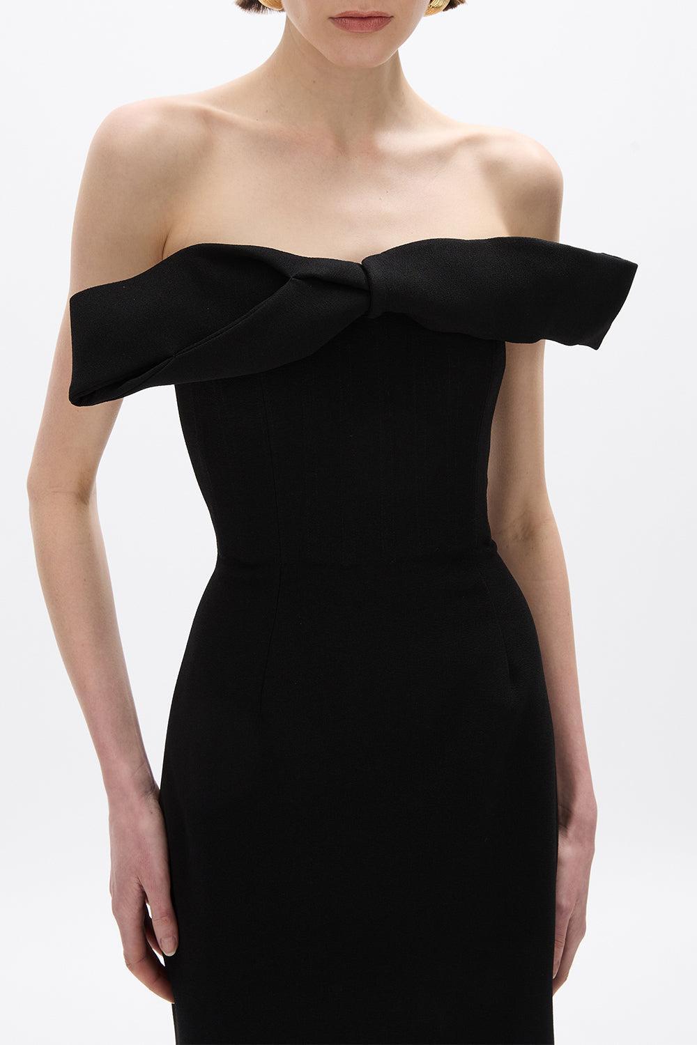 Rydell Gown-BLACK-1-CLOTHINGDRESSGOWN-RACHEL GILBERT