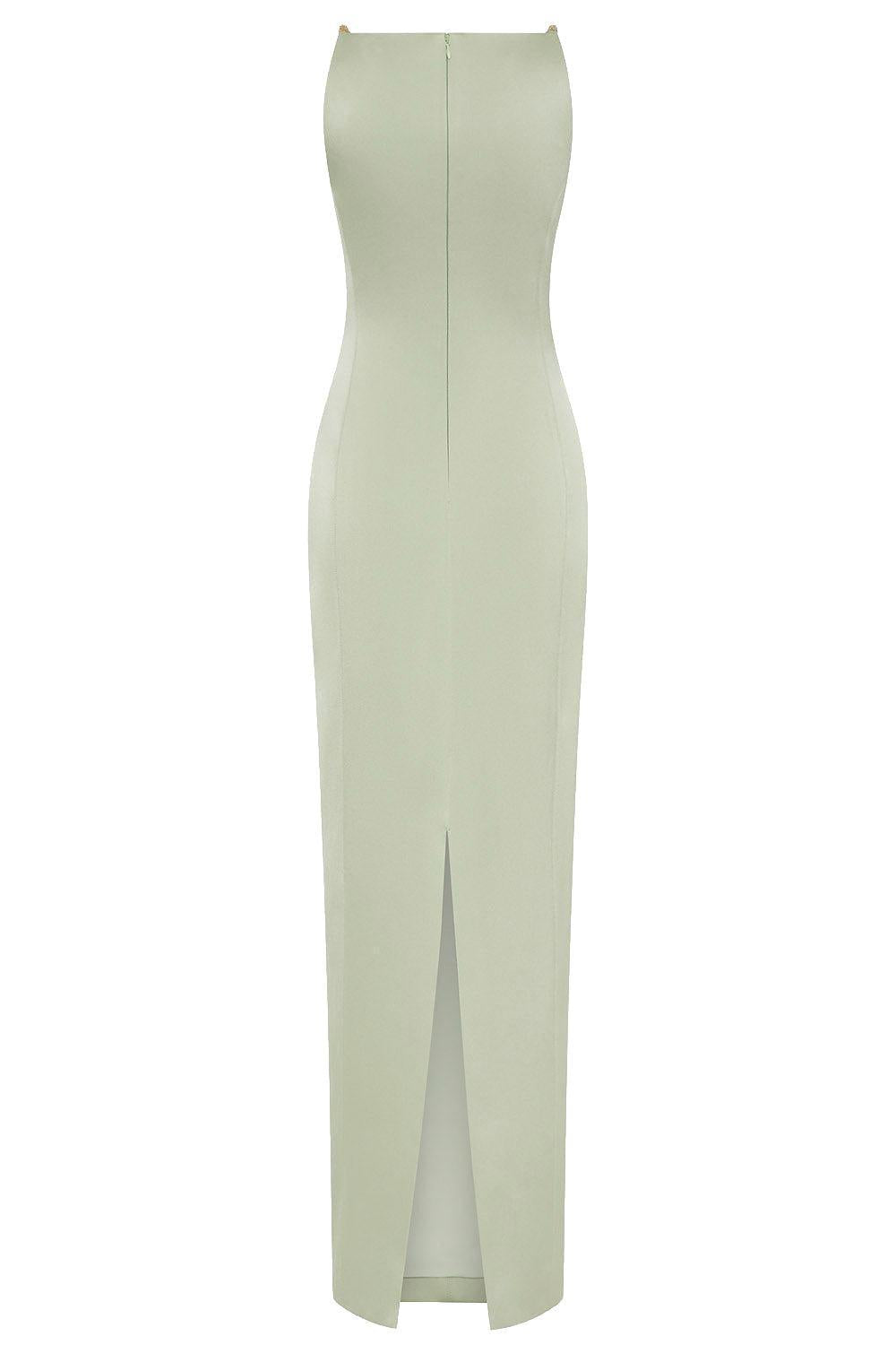  Sorrento Column Gown-GREEN-4-CLOTHINGDRESSGOWN-RACHEL GILBERT 