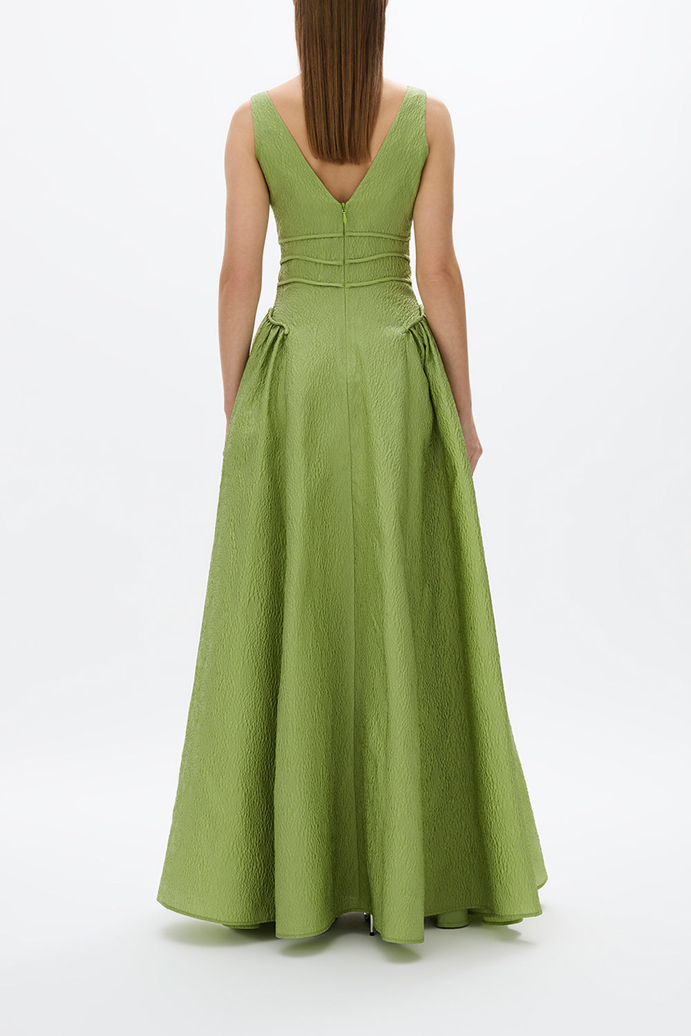 SOPHIA GOWN - GREENERY-GREENERY-6-CLOTHINGDRESSGOWN-RACHEL GILBERT