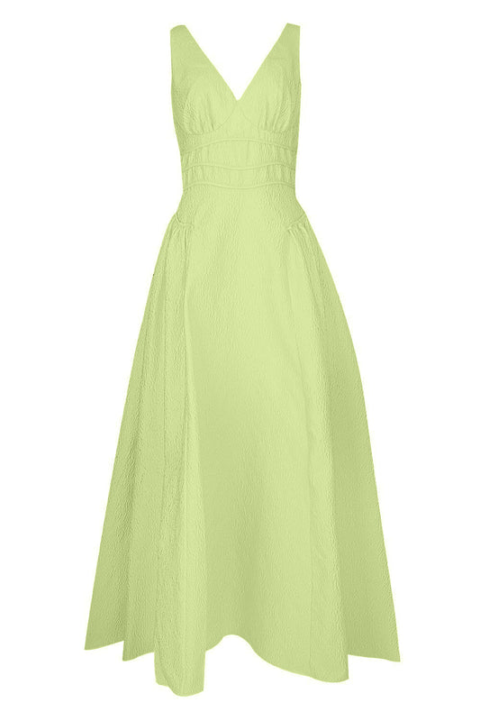 SOPHIA GOWN - GREENERY-GREENERY-6-CLOTHINGDRESSGOWN-RACHEL GILBERT