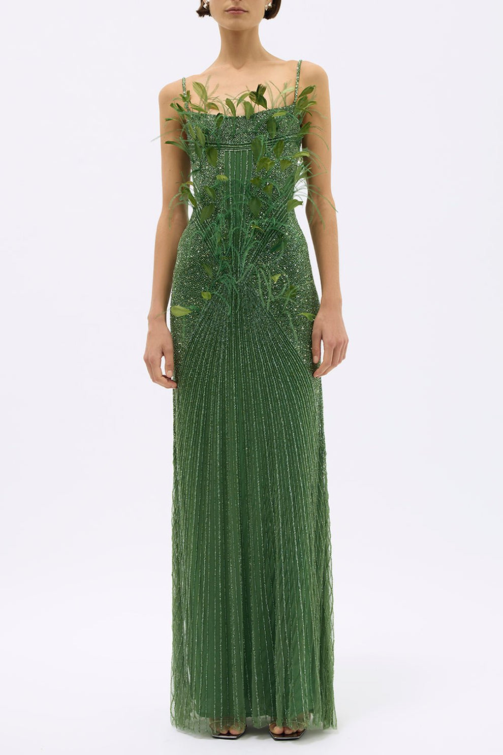 mary tyler moore green dress pic Astra Gown