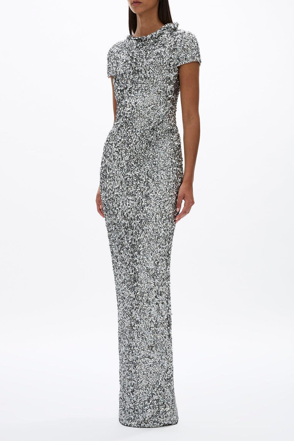 rachel gilbert silver dress RACHEL GILBERT: Rosalie Dress