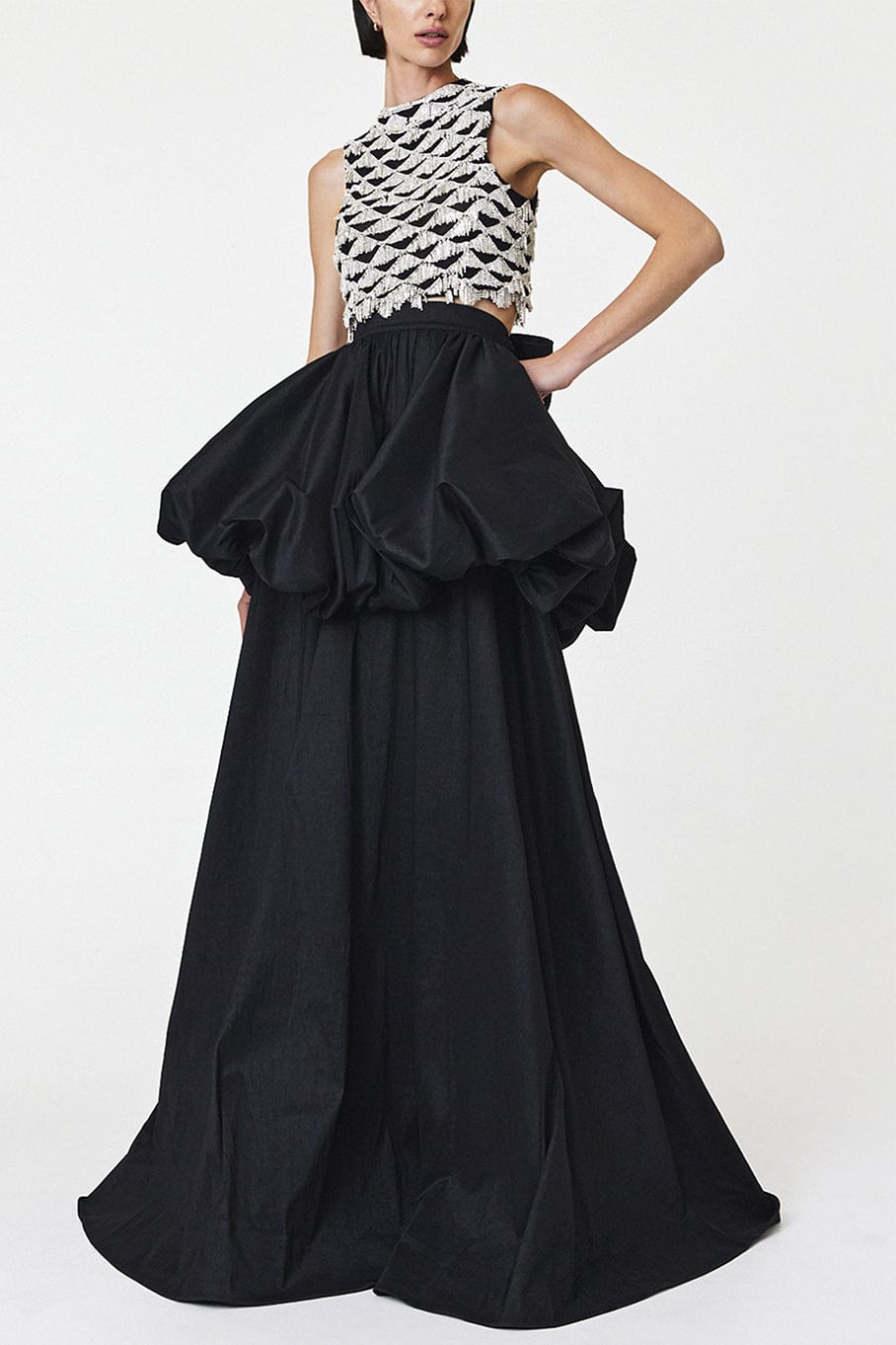 RACHEL GILBERT-Maude Skirt-BLACK