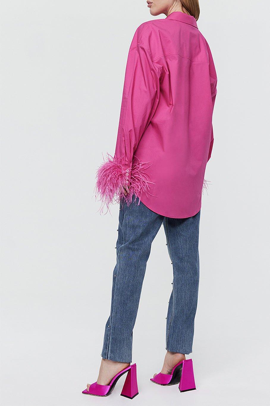 RACHEL GILBERT-Lincoln Shirt - Pink-