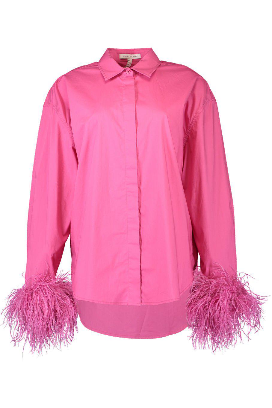 RACHEL GILBERT-Lincoln Shirt - Pink-