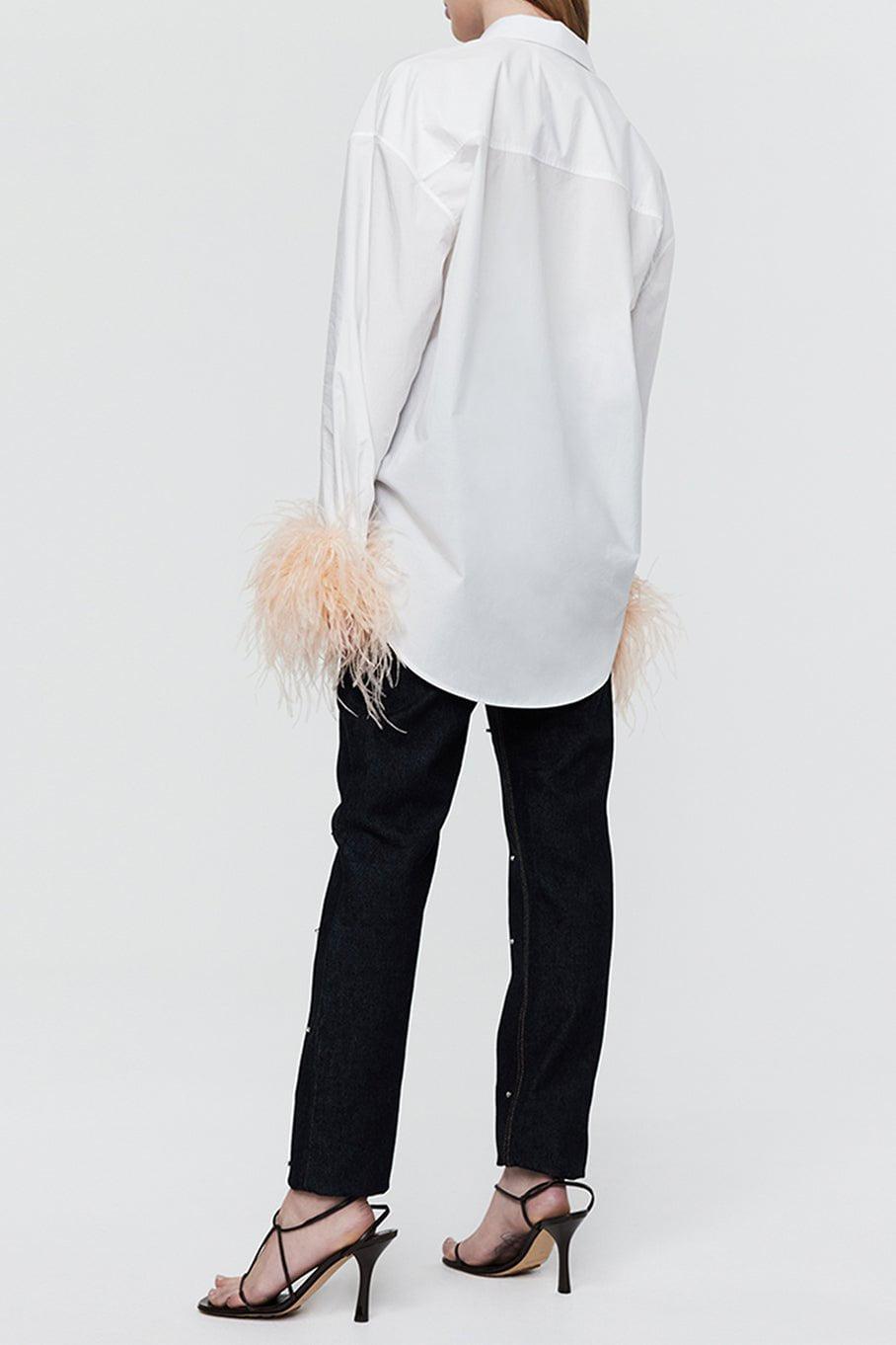 RACHEL GILBERT-Lincoln Shirt - White-